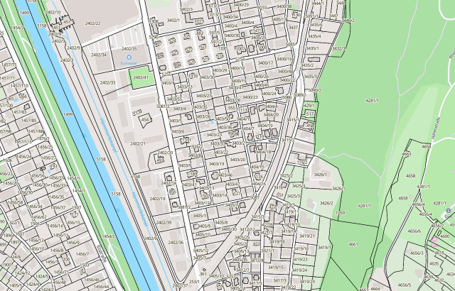Katasterplan Feldkirch