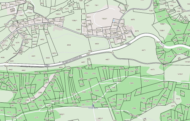 Katasterplan Hohenems