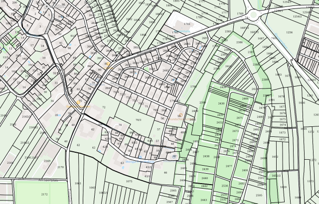 Flurkarte Bad Krozingen