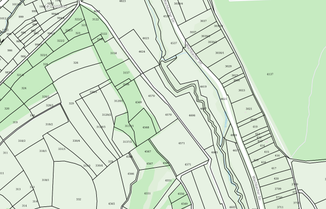 Flurkarte Bad Mergentheim