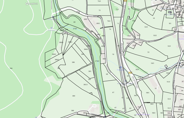 Flurkarte Baiersbronn