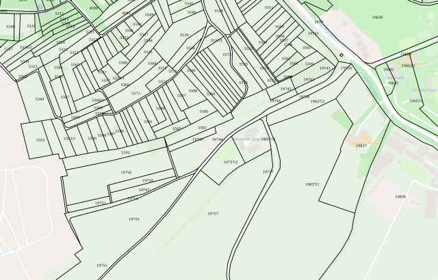 Flurkarte Bruchsal