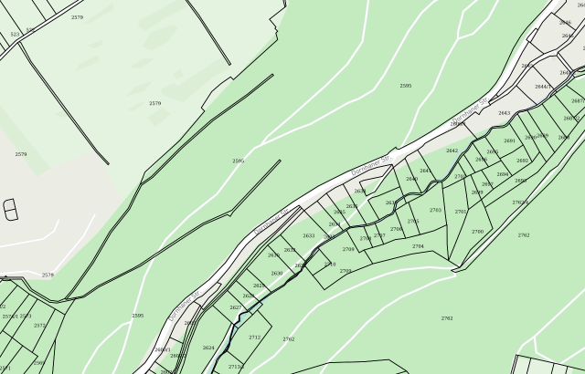 Flurkarte Dornhan