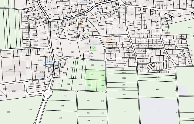 Flurkarte Dornstadt
