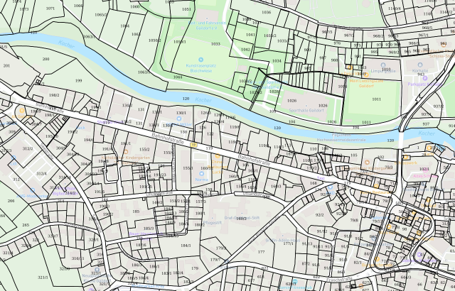 Flurkarte Gaildorf