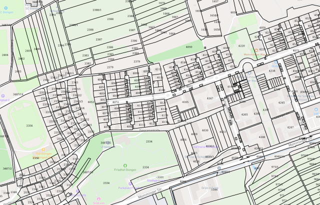 Flurkarte Giengen
