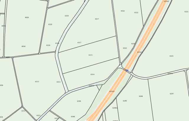 Flurkarte Großrinderfeld