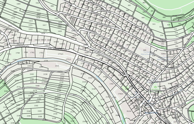 Flurkarte Haiterbach