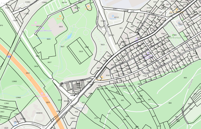 Flurkarte Lörrach