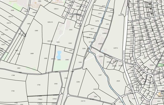 Flurkarte Meßkirch-Stadt