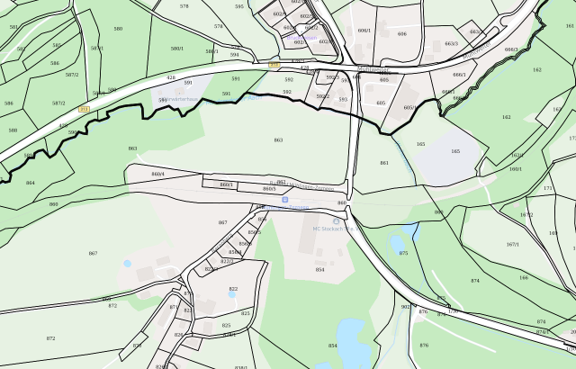 Flurkarte Mühlingen