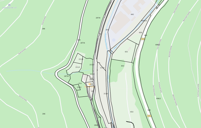 Flurkarte Neuenbürg