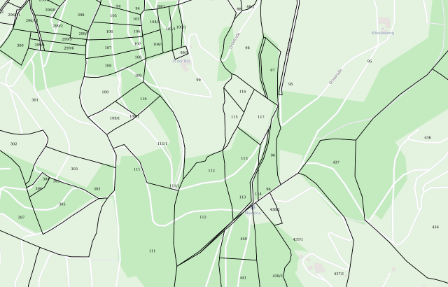 Flurkarte Oberkirch