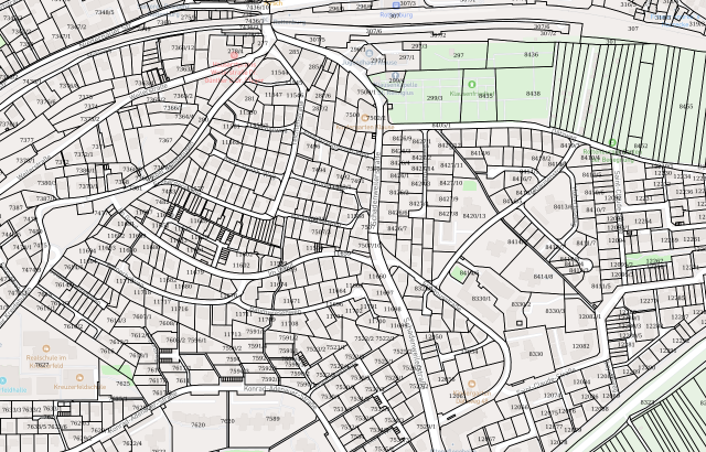 Flurkarte Rottenburg