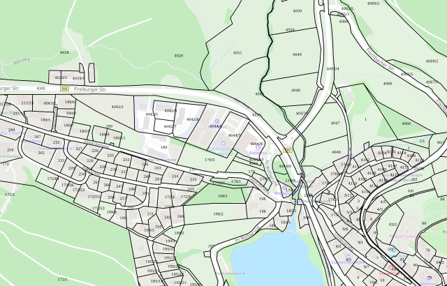 Flurkarte Schluchsee
