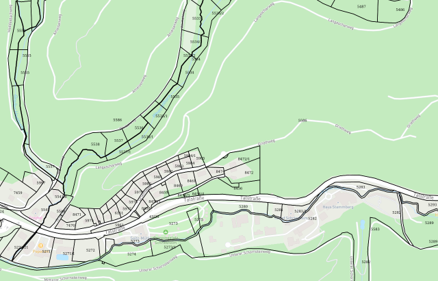 Flurkarte Schriesheim