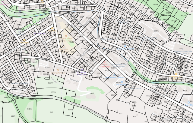 Flurkarte Schwäbisch Gmünd