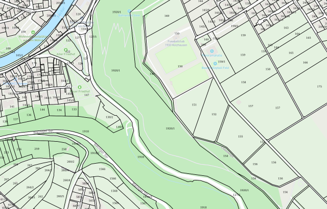 Flurkarte Sulz am Neckar