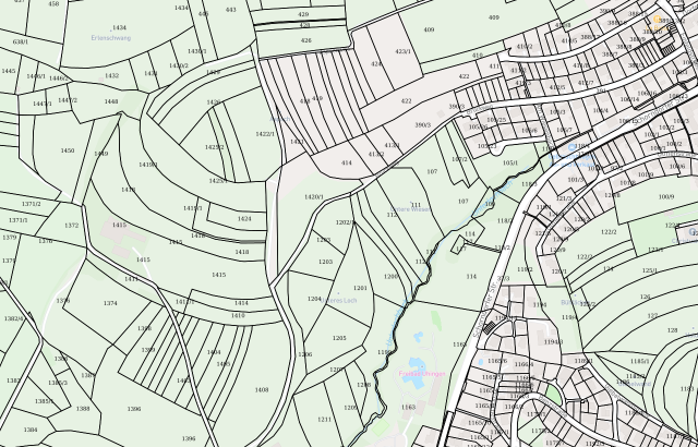 Flurkarte Uhingen