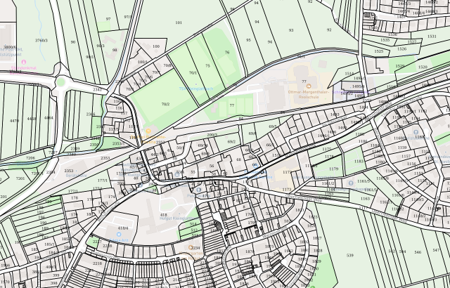 Flurkarte Vaihingen an der Enz