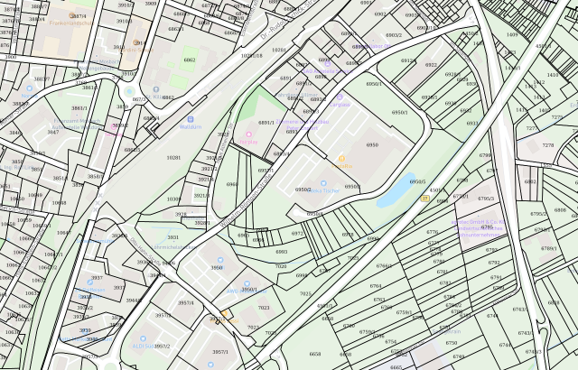 Flurkarte Walldürn-Stadt