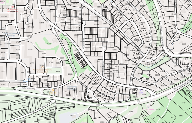 Flurkarte Wertheim