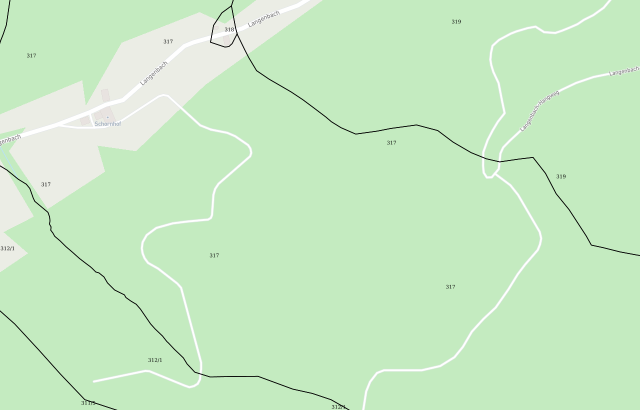 Flurkarte Wolfach