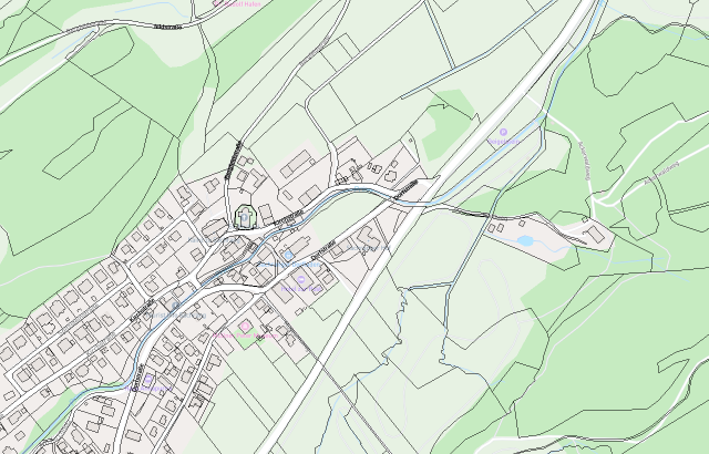 Flurkarte Aschau im Chiemgau