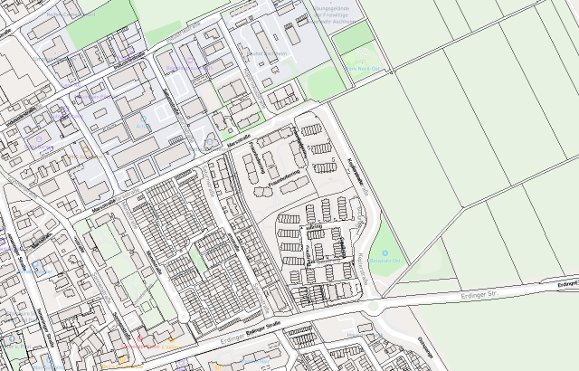 Flurkarte Aschheim