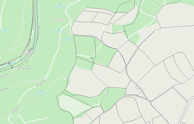 Flurkarte Bad Berneck im Fichtelgebirge