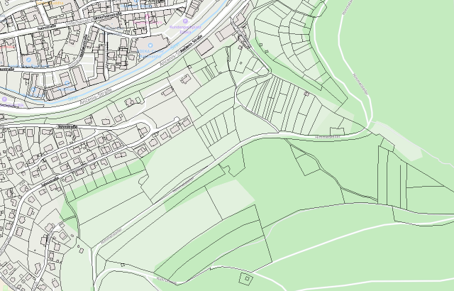 Flurkarte Bad Brückenau
