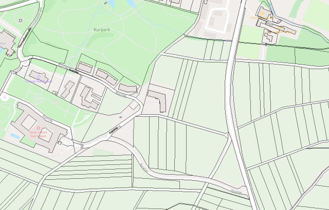 Flurkarte Bad Rodach