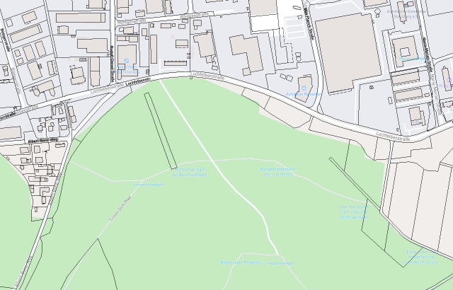 Flurkarte Günzburg