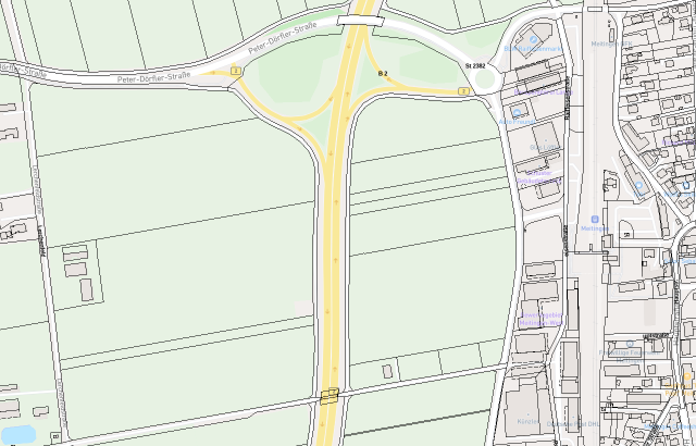Flurkarte Meitingen