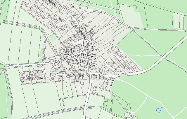 Flurkarte Münnerstadt