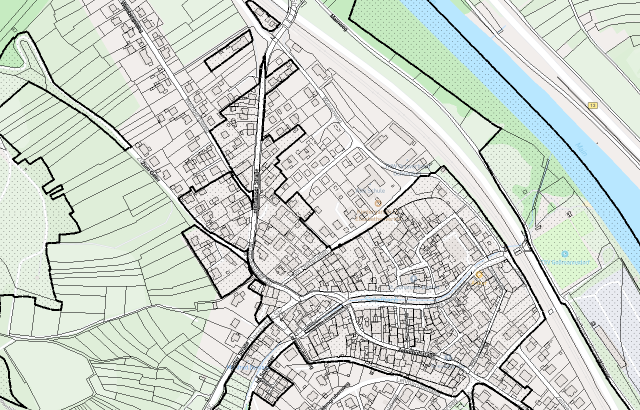 Flurkarte Ochsenfurt