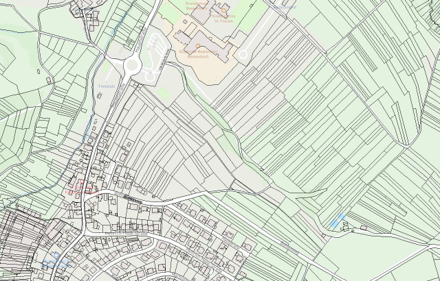 Flurkarte Straßbessenbach