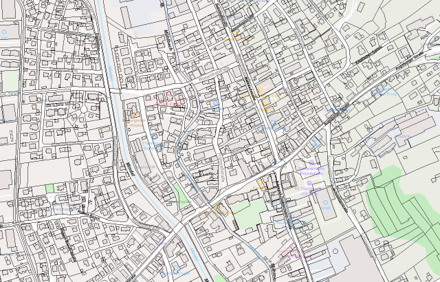 Flurkarte Thannhausen