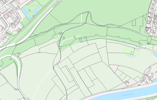 Flurkarte Waldkraiburg