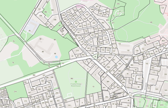 Flurkarte Königs Wusterhausen