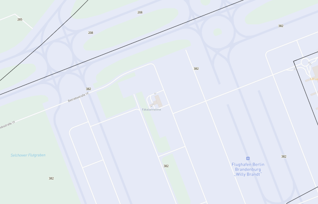 Flurkarte Schönefeld