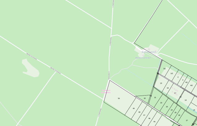 Flurkarte Bad Homburg vor der Höhe