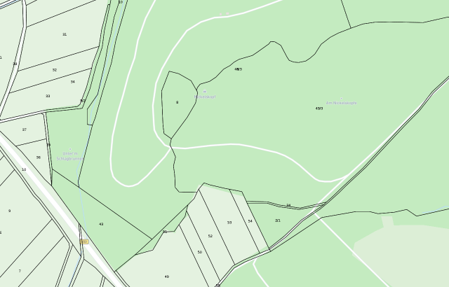 Flurkarte Bad Wildungen