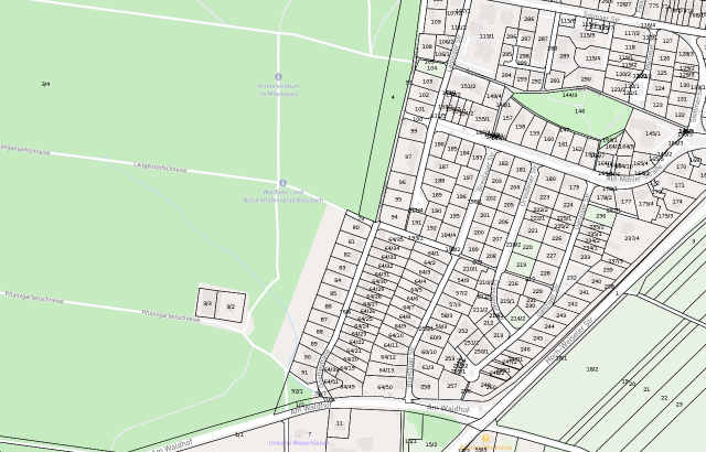 Flurkarte Butzbach