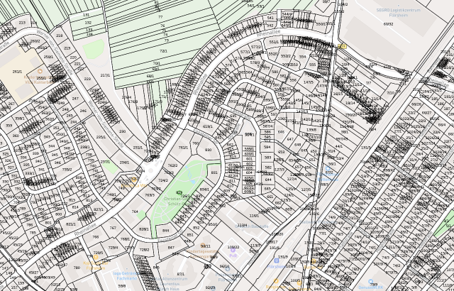Flurkarte Flörsheim