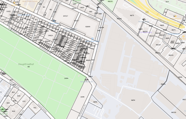 Flurkarte Hanau