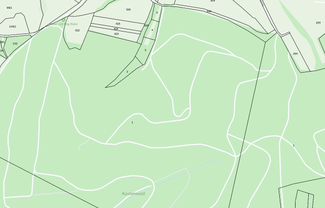Flurkarte Nieder-Ramstadt
