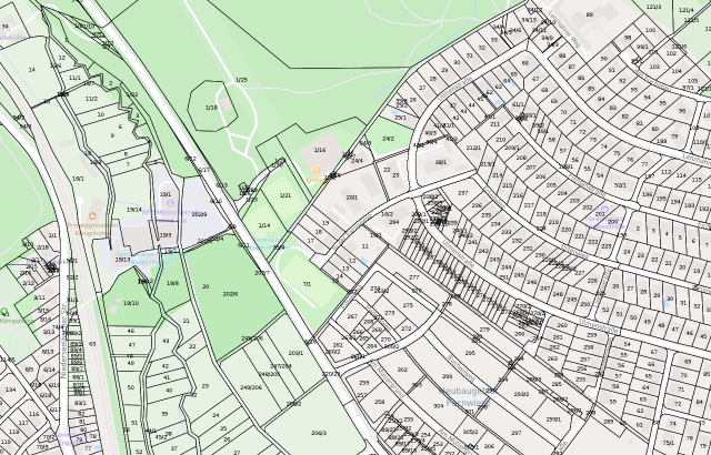 Flurkarte Niedernhausen
