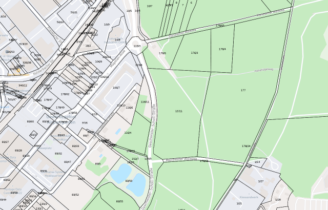Flurkarte Raunheim