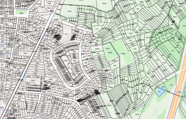 Flurkarte Sprendlingen